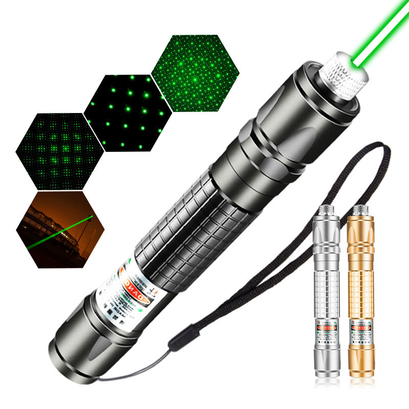 Industrial Laser Pointer - (ไม่มีแบตเตอรี่) ตัวชี้แสงเลเซอร์ 532 นาโนเมตร สีเขียว 10000