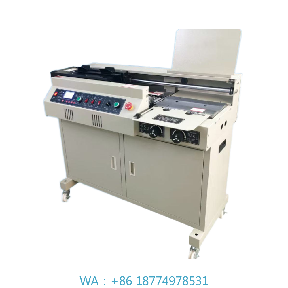 Industrial Print & Laser Inc - เครื่องเข้าเล่มกาวความเร็วสูง ประสิทธิภาพสูง สำหรับงานอุตสาหกรรม ระบบอัตโนมัติเต็มรูปแบบ ใช้ไฟฟ้า ความแม่นยำสูง