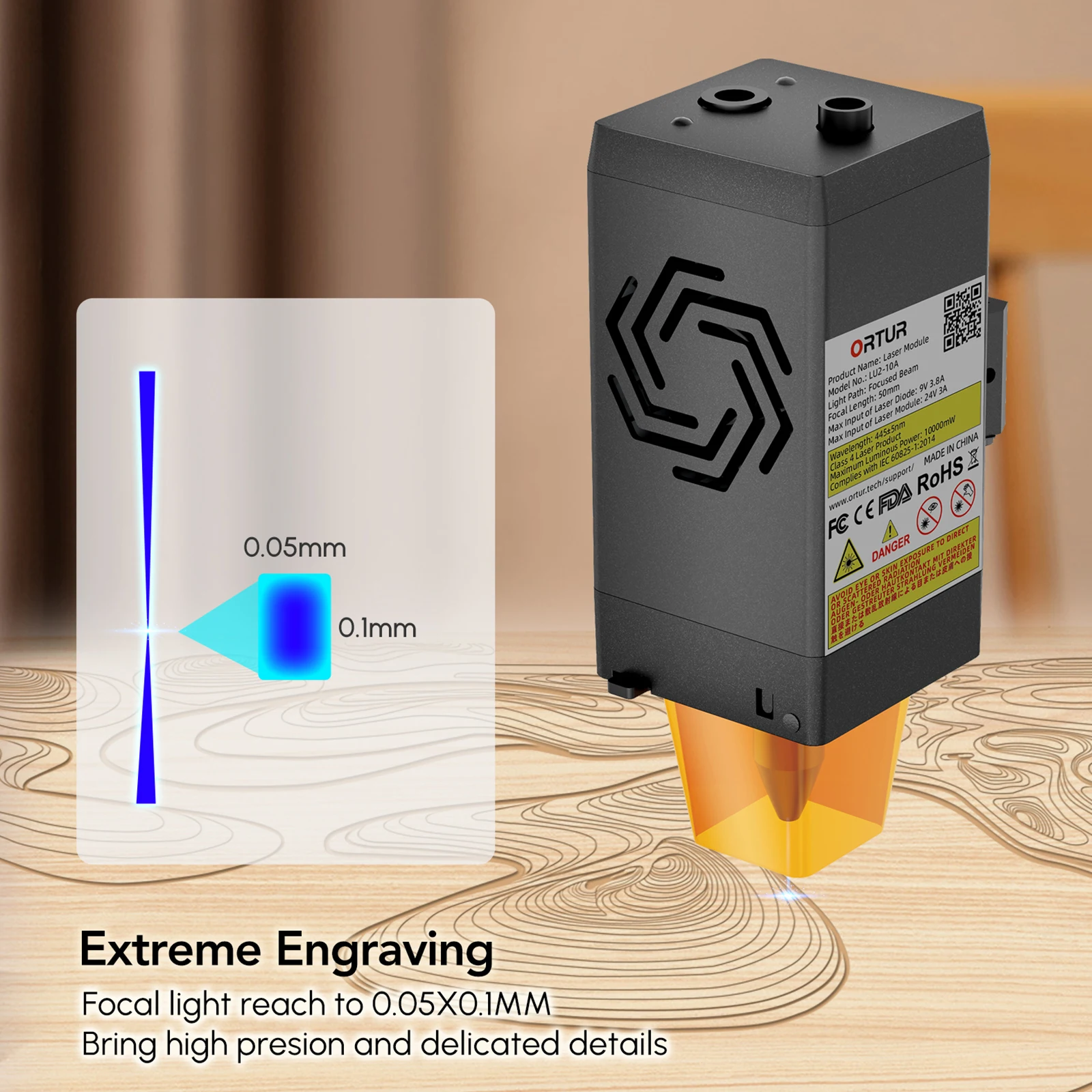 Laser Engraving Software - ORTUR LU2-10A 10W ความแม่นยําสูงโมดูลเลเซอร์เลเซอร์ลําแสงเลเซอร์โมดูลสําหรับ Ortur แกะสลักเครื่อง