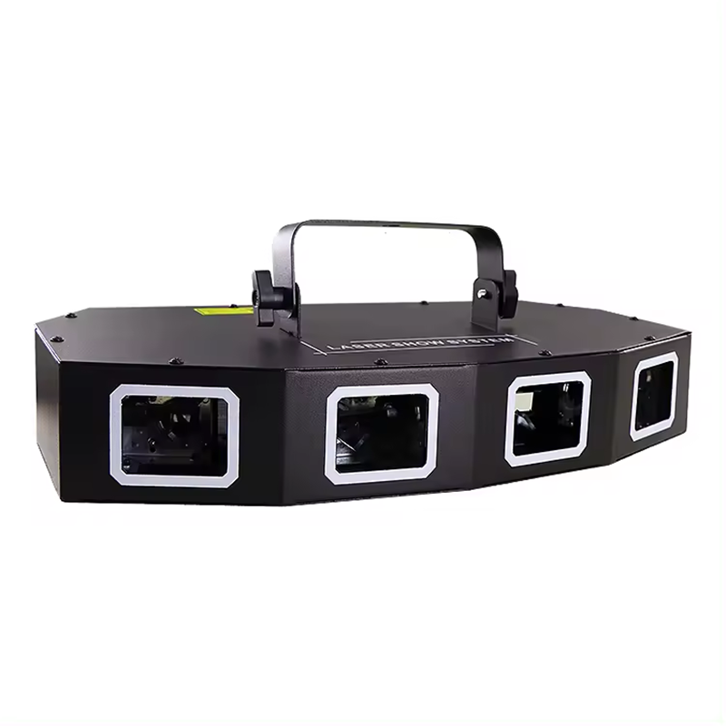 4 ตา RGB สีเลเซอร์แสง DMX512 เ - Laser Power Supply 60W บทวิจารณ์และราคา