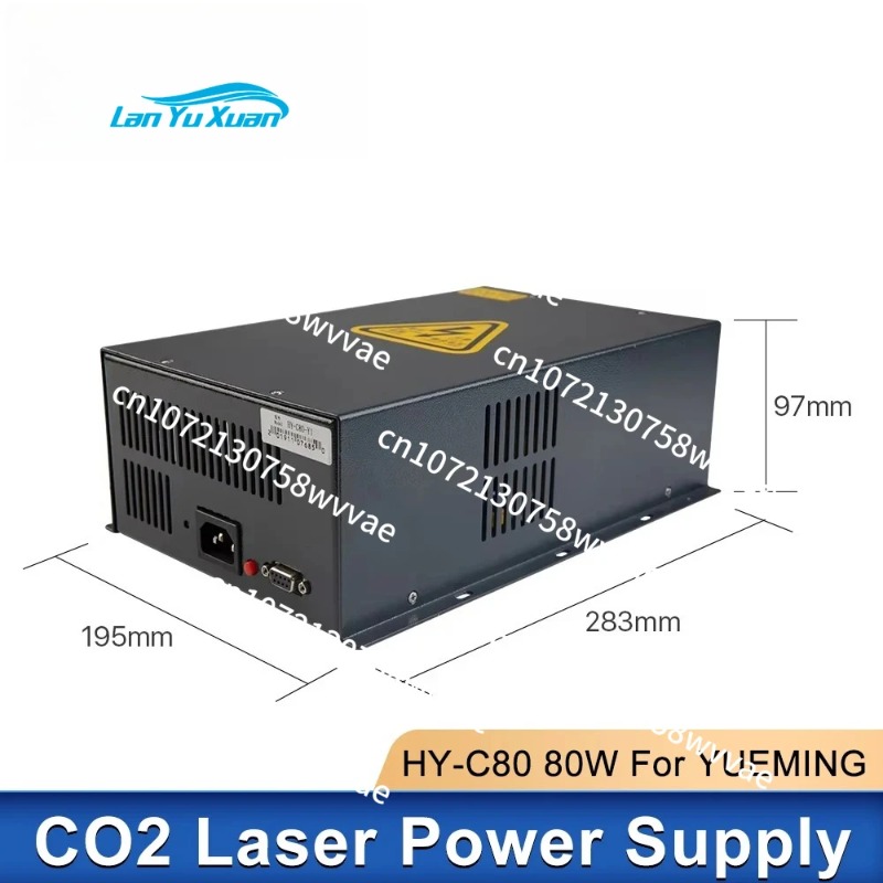 80W YUEMING HY-C80-Y1 แหล่งจ่า - Laser Power Supply 60W บทวิจารณ์และราคา