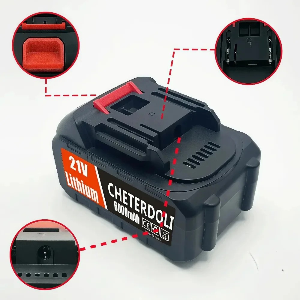 สำหรับแบตเตอรี่ Makita 21V 6.0 - Makita Drill Hp1640 บทวิจารณ์และราคา