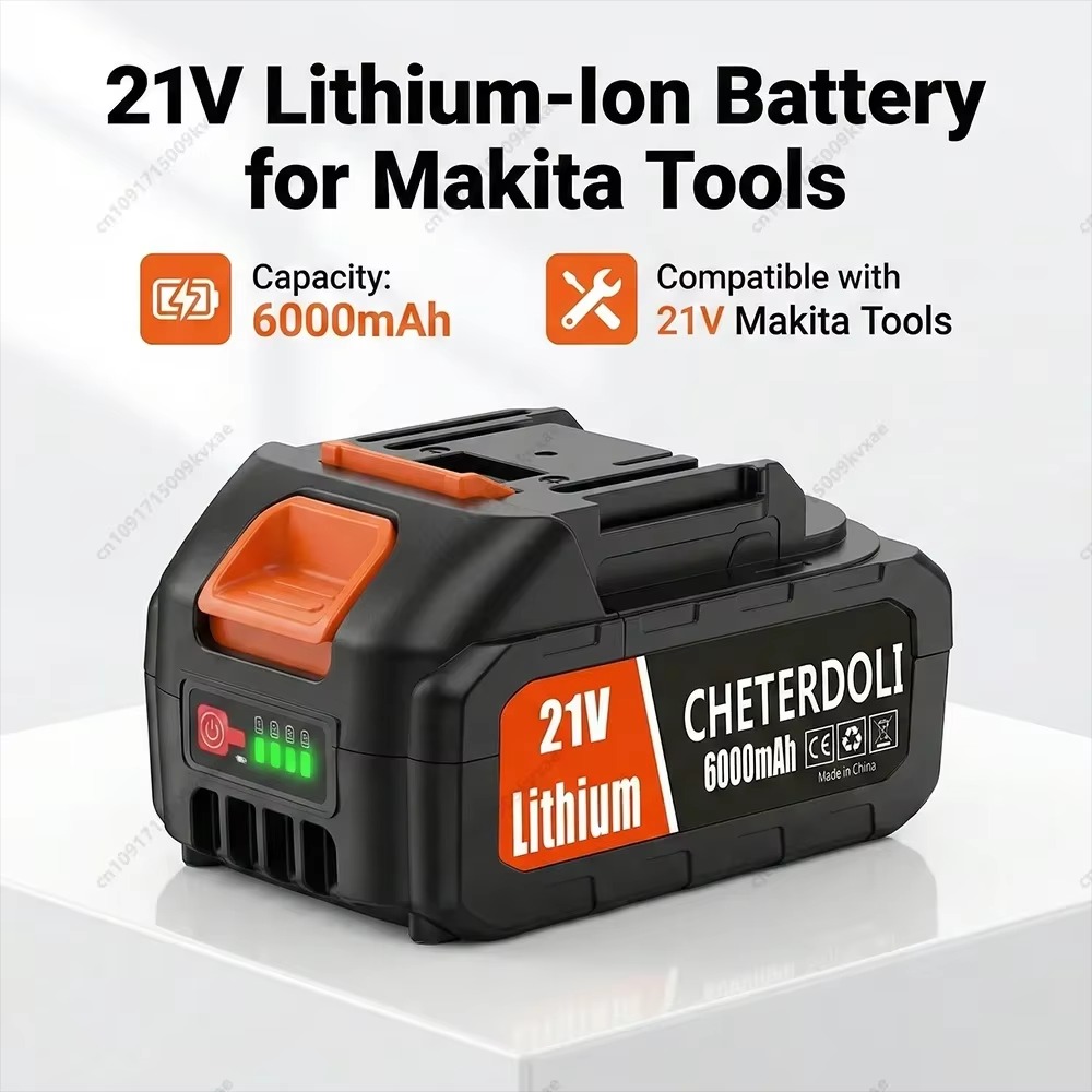สำหรับแบตเตอรี่ Makita 21V 6.0 - Makita Drill Hp1640 บทวิจารณ์และราคา