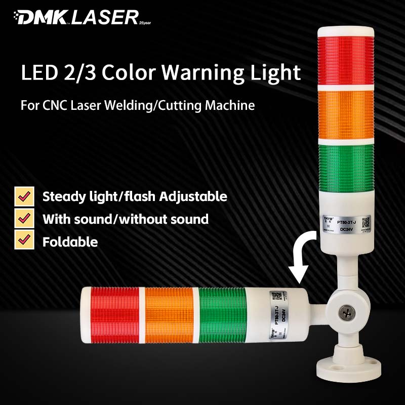 ไฟ LED สามสีสัญญาณทาวเวอร์สแต็ - Industrial Laser Light บทวิจารณ์และราคา