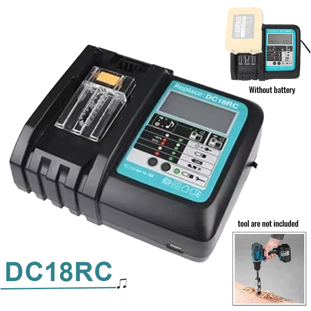 DC18RC แบตเตอรี่ Li-Ion 3A เคร - Makita Drill Hp1640 บทวิจารณ์และราคา