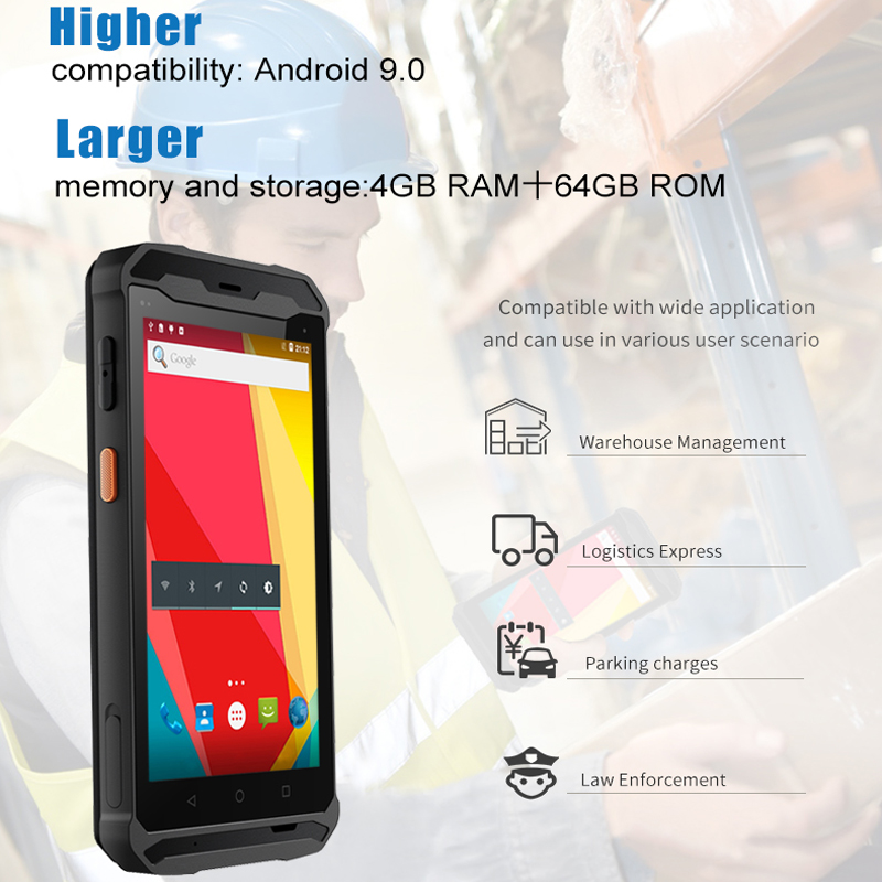 RUGLINE 5.5 นิ้ว Android PDA แ - Industrial Laser Light บทวิจารณ์และราคา