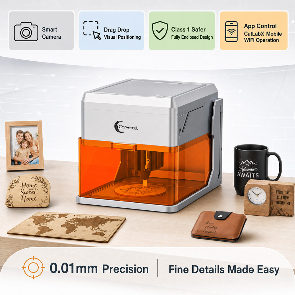 เครื่องแกะสลักเลเซอร์ Carveral - Acrylic Cutting Machine บทวิจารณ์และราคา