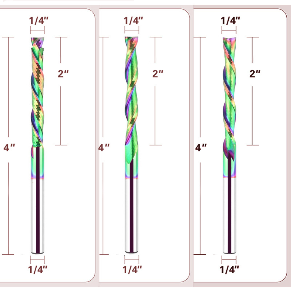 ดอกเราเตอร์แบบเกลียว หัวคาร์ไบ - Cnc Router Bit บทวิจารณ์และราคา
