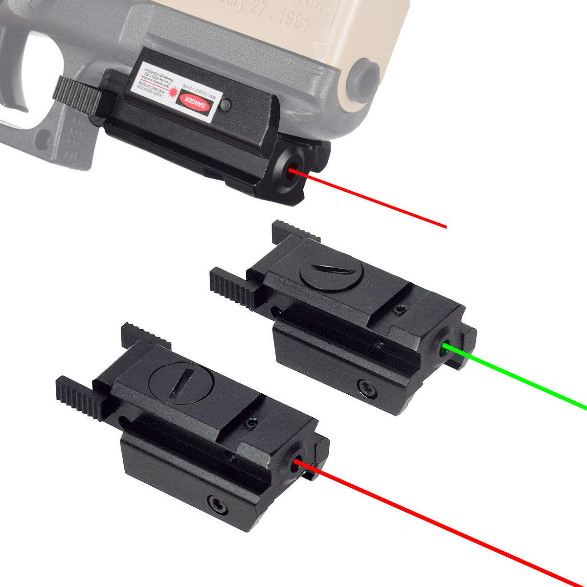 ยุทธวิธี Red Green Dot Laser S - Industrial Laser Pointer บทวิจารณ์และราคา
