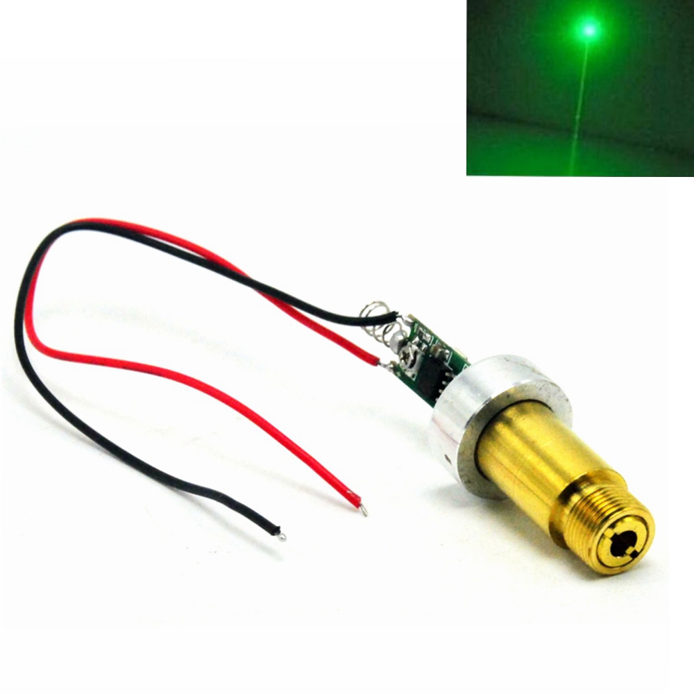 อุตสาหกรรมทองเหลือง 50mW 100mw - Industrial Laser Pointer บทวิจารณ์และราคา